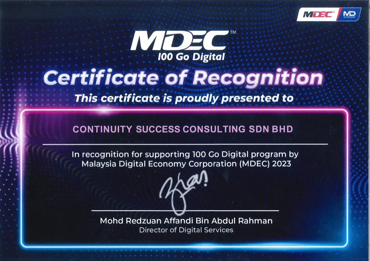 MDEC 2023 Recognition